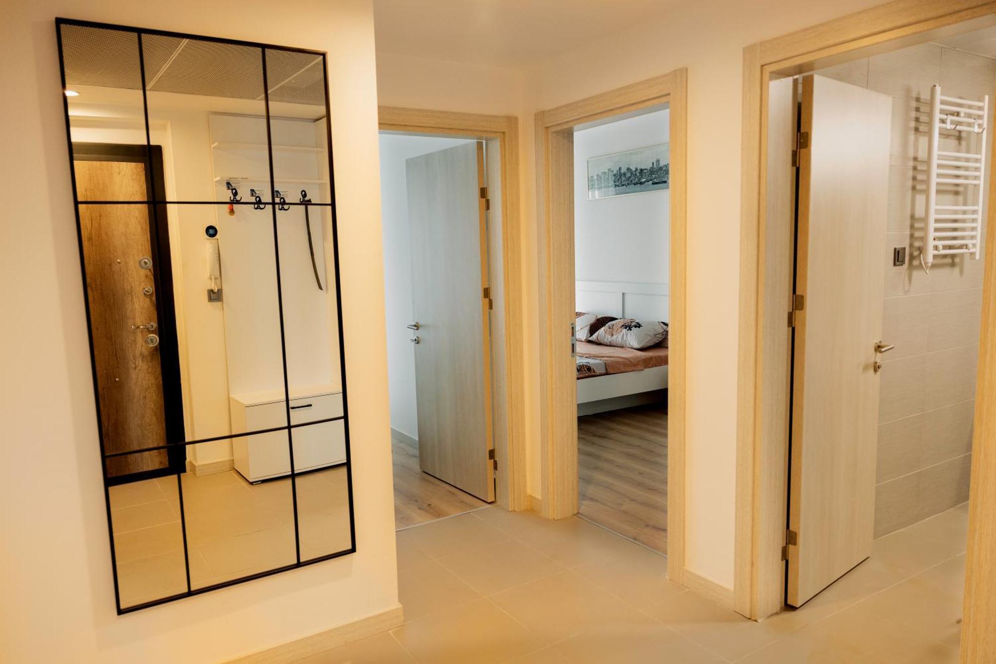 33Rd Floor Twin Apartments In Cevahir Sky City Complex With Pool, Spa, Fitness And Parking Included In Price Skopje Esterno foto