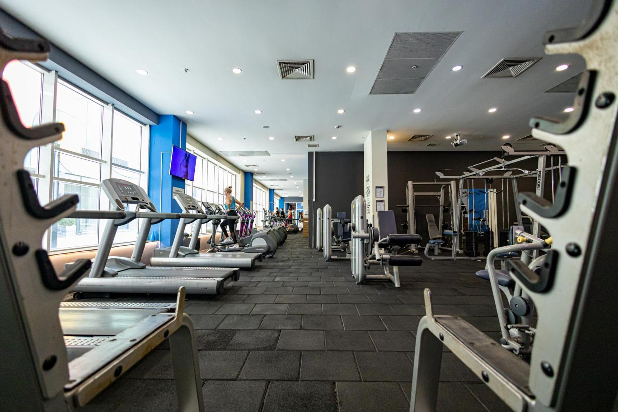 33Rd Floor Twin Apartments In Cevahir Sky City Complex With Pool, Spa, Fitness And Parking Included In Price Skopje Esterno foto